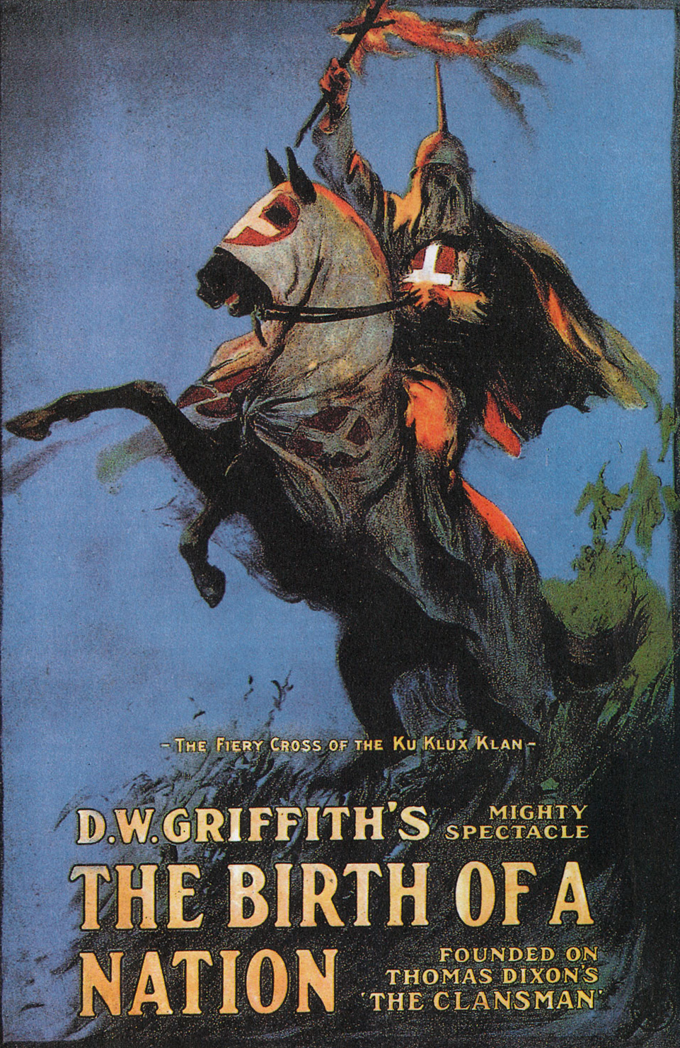 The Birth of a Nation (1915). Producida por D. W. Griffith y Harry Aitken