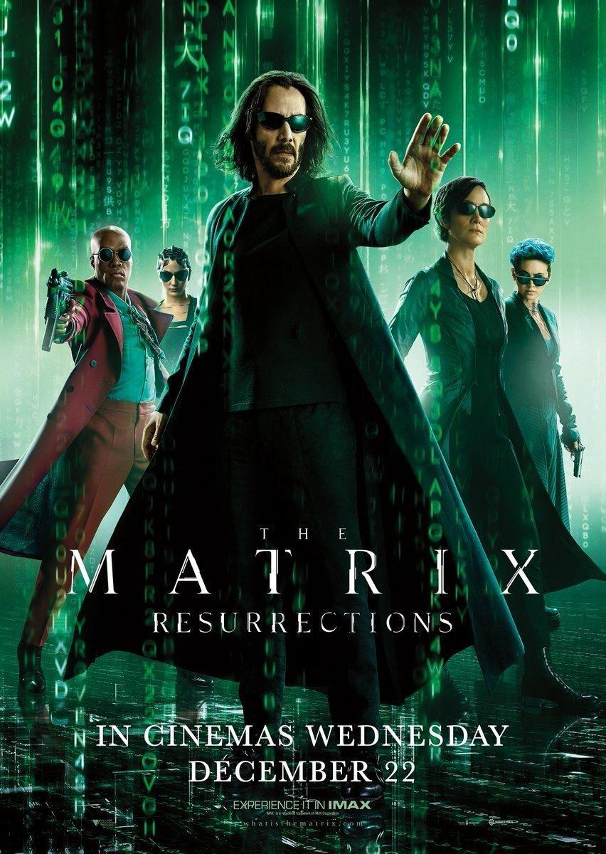 The Matrix: Resurrections. Producida por 	
Village Roadshow Pictures
Venus Castina Productions